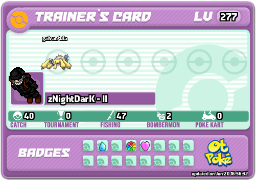 zNightDarK - II Card otPokemon.com