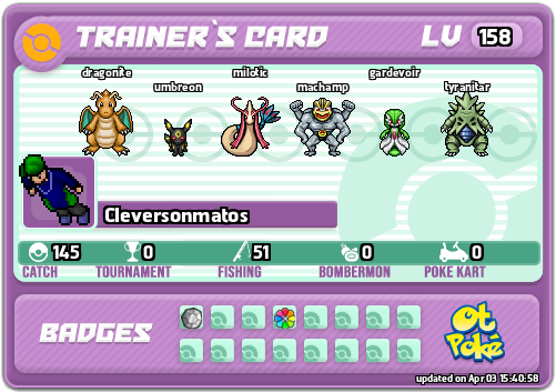 Cleversonmatos Card otPokemon.com