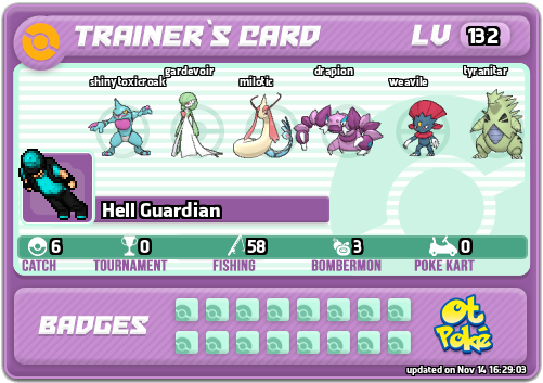 Hell Guardian Card otPokemon.com