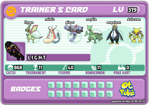 L I G H T Card otPokemon.com