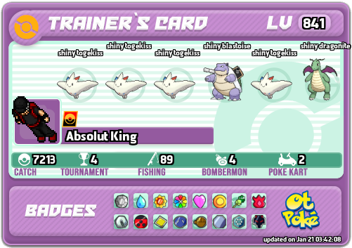 Absolut King Card otPokemon.com