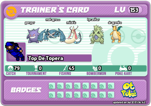 Top De Topera Card otPokemon.com