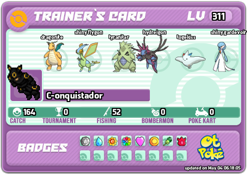 C-onquistador Card otPokemon.com