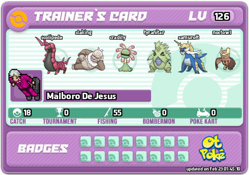 Malboro De Jesus Card otPokemon.com