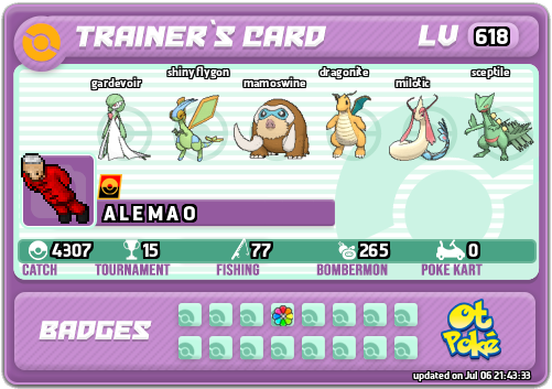 A L E M A O Card otPokemon.com