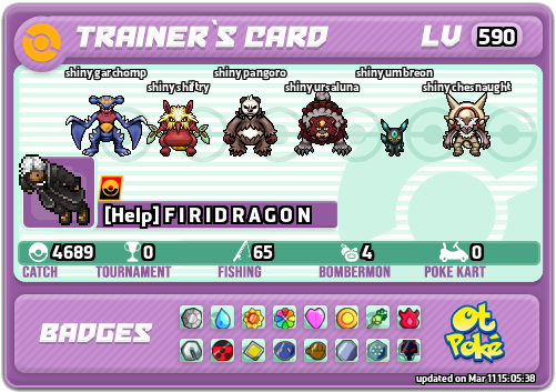 [Help] F I R I D R A G O N Card otPokemon.com