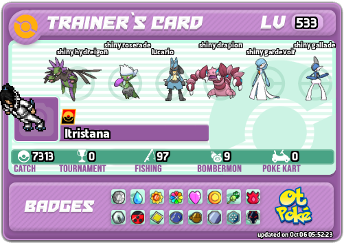 Itristana Card otPokemon.com