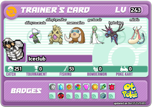 Iceclub Card otPokemon.com