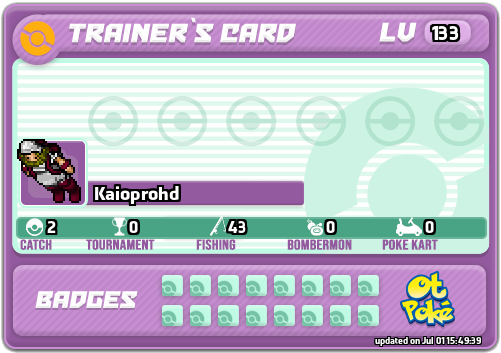 Kaioprohd Card otPokemon.com