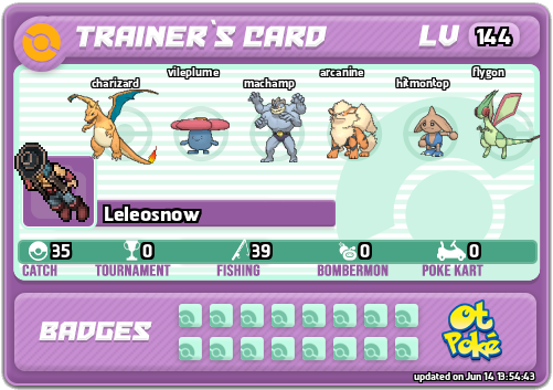 Leleosnow Card otPokemon.com
