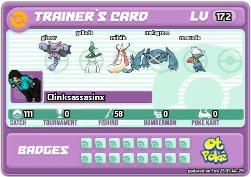 Clinksassasinx Card otPokemon.com