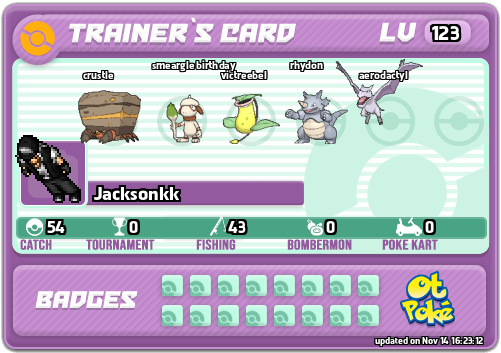 Jacksonkk Card otPokemon.com