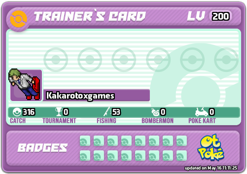 Kakarotoxgames Card otPokemon.com