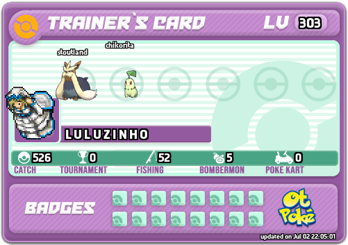 L U L U Z I N H O Card otPokemon.com