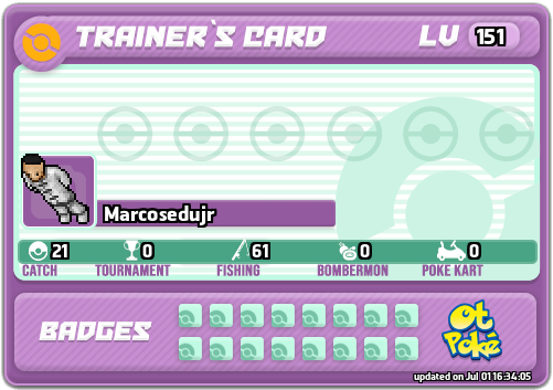 Marcosedujr Card otPokemon.com