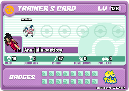 Ana-julia-santtosy Card otPokemon.com