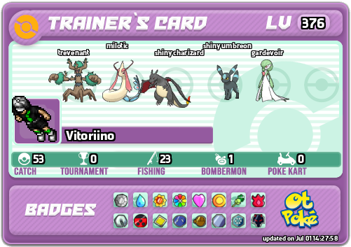 Vitoriino Card otPokemon.com