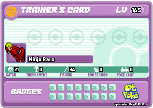 Ninja Raro Card otPokemon.com