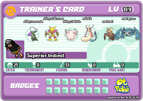 Superior Instinct Card otPokemon.com