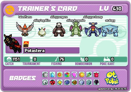 Potastera Card otPokemon.com