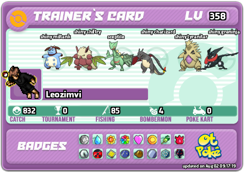 Leozimvi Card otPokemon.com