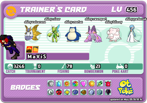 M a V i S Card otPokemon.com