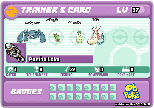 Pomba Loka Card otPokemon.com