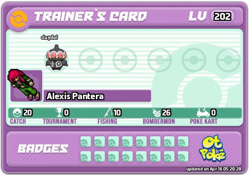 Alexis Pantera Card otPokemon.com