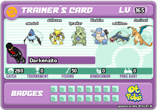 Darkenzito Card otPokemon.com