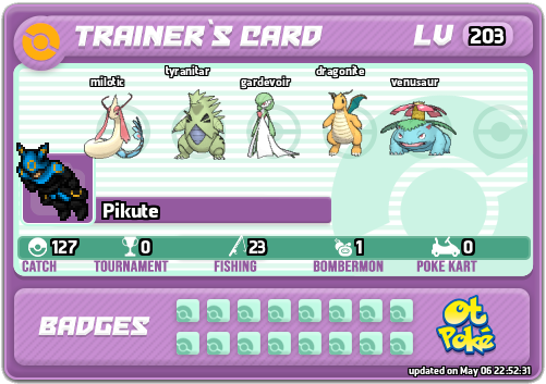 Pikute Card otPokemon.com