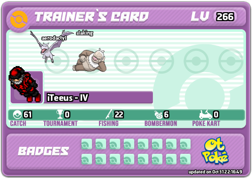 iTeeus - IV Card otPokemon.com