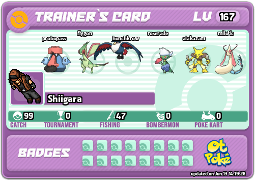Shiigara Card otPokemon.com