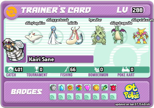 Kairi Sane Card otPokemon.com