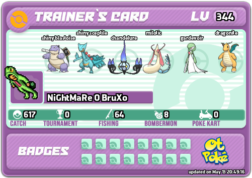 NiGhtMaRe O BruXo Card otPokemon.com