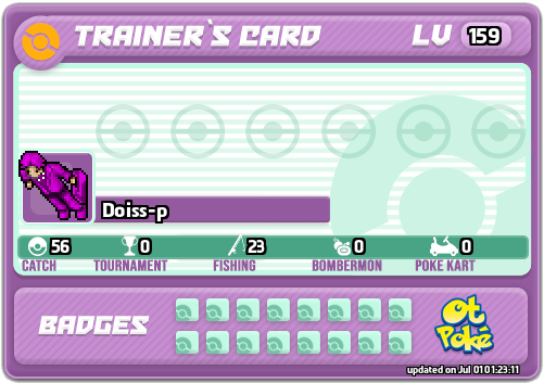 Doiss-p Card otPokemon.com