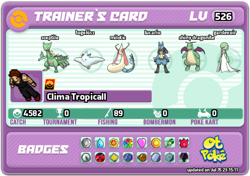 Clima Tropicall Card otPokemon.com