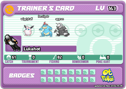 Lukahot Card otPokemon.com