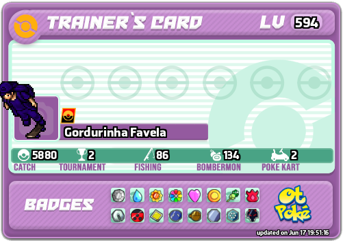 Gordurinha Favela Card otPokemon.com