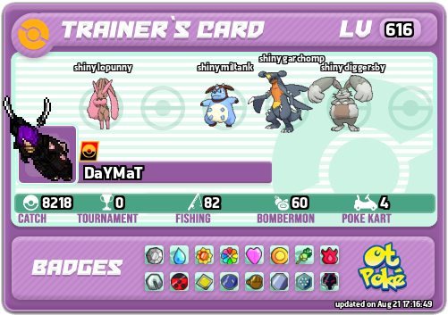 DaYMaT Card otPokemon.com