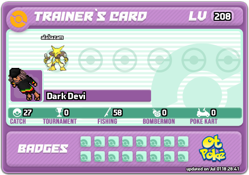 Dark Devi Card otPokemon.com