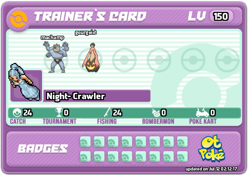 Night- Crawler Card otPokemon.com
