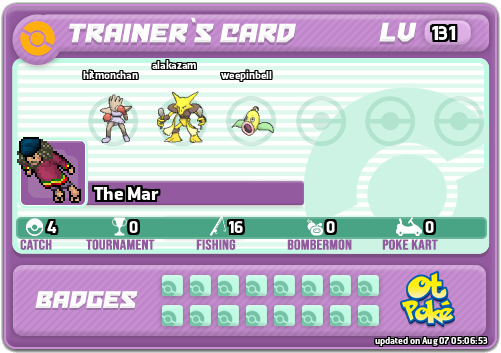 The Mar Card otPokemon.com