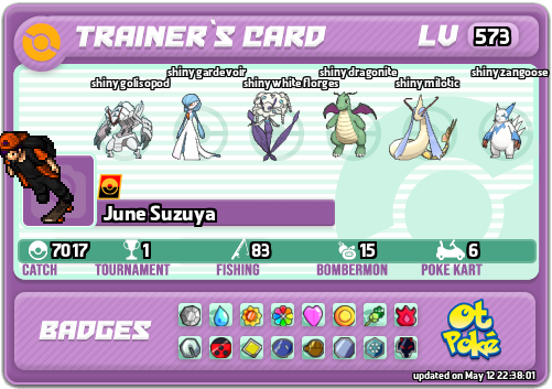 June Suzuya Card otPokemon.com