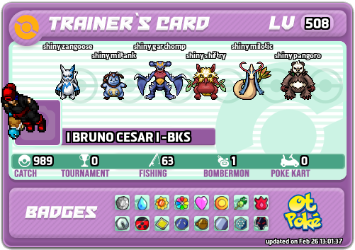 l BRUNO CESAR l -BKS Card otPokemon.com