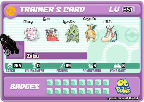 Zaisu Card otPokemon.com