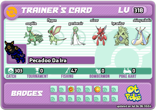 Pecadoo Da Ira Card otPokemon.com