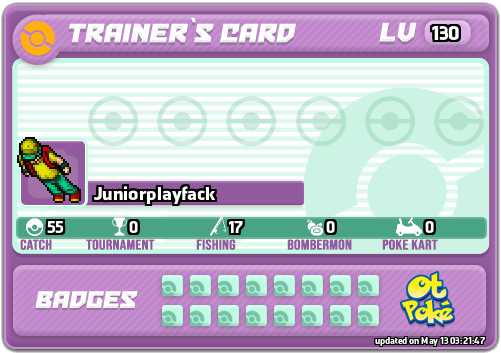 Juniorplayfack Card otPokemon.com