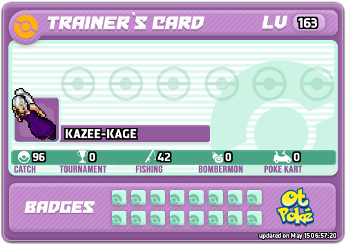 KAZEE-KAGE Card otPokemon.com