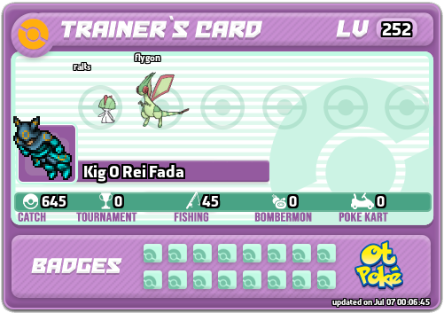 Kig O Rei Fada Card otPokemon.com