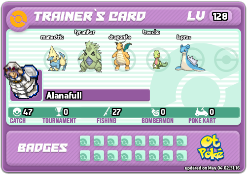 Alanafull Card otPokemon.com